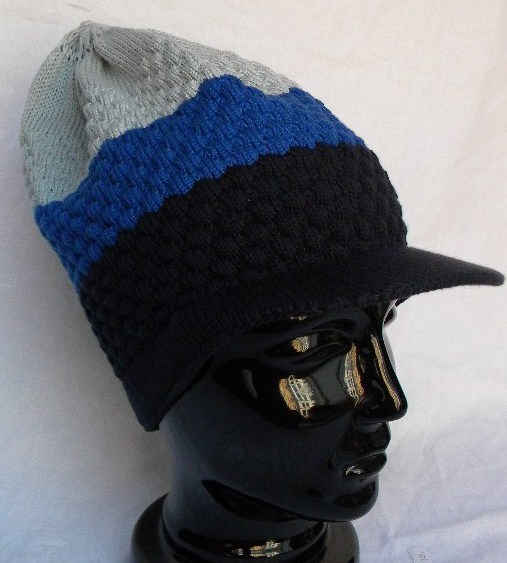 RASTAFARI LUE CAPS BLÅ