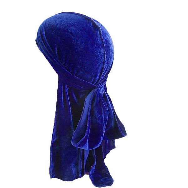 Richroot Royal Blue Velvet Durag