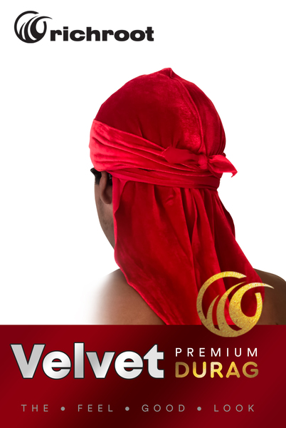 Rød Velvet Durag