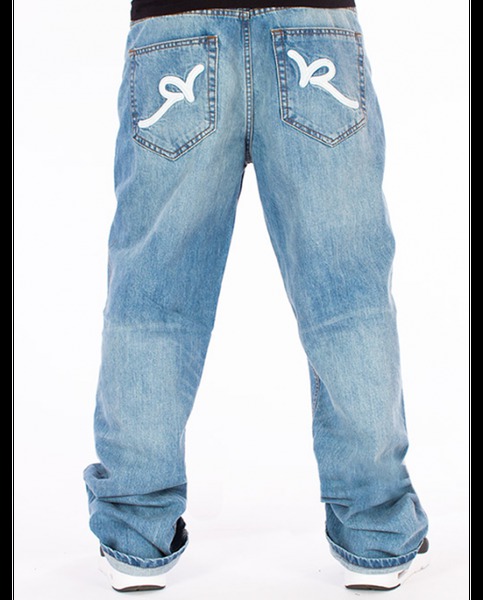 Rocawear Double R  Loose Fit Light Blue Jeans