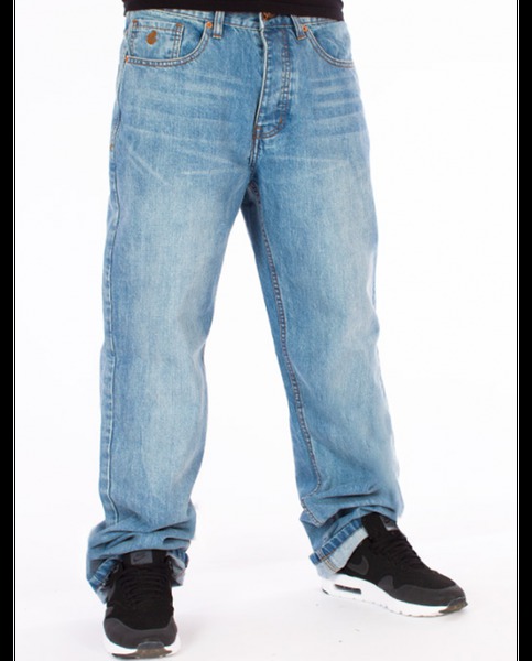 Rocawear Double R  Loose Fit Light Blue Jeans