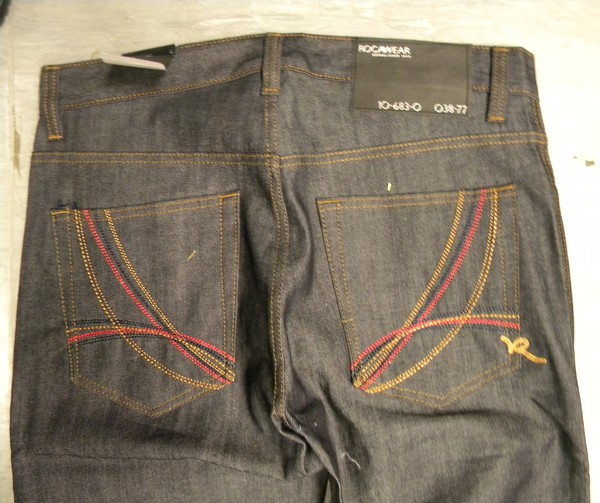 Rocawear Top Stitch Jeans Size 38