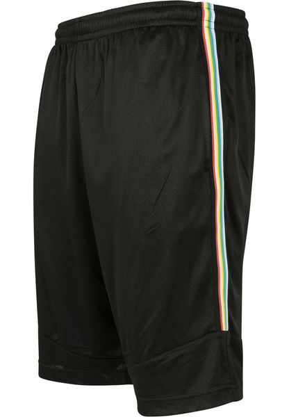 Side Taped Mesh Basketball Shorts