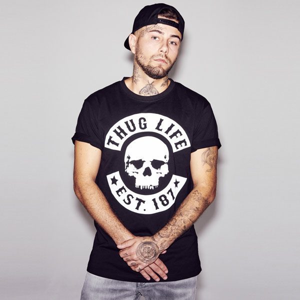Thug Life Skull Tee