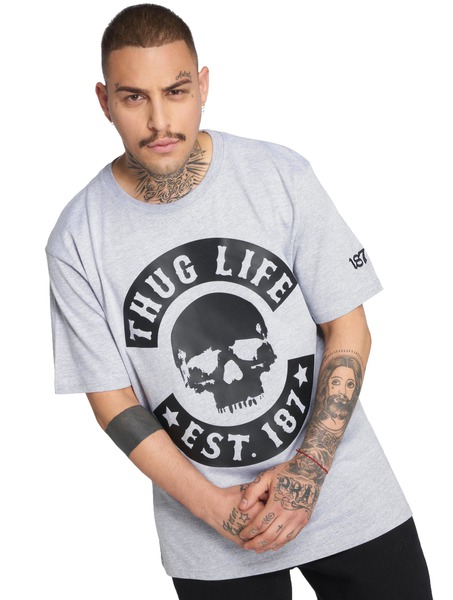 Thug Life Skull Tee