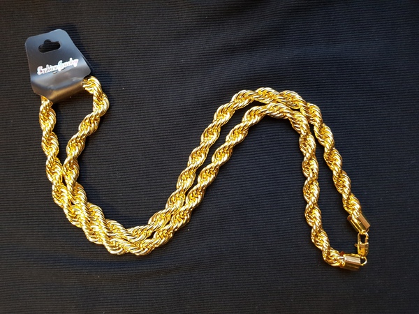 Gul Multi Bling Bling Kjede