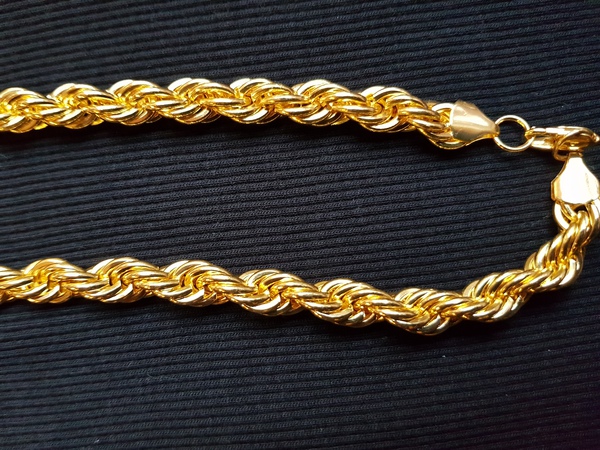 Gul Multi Bling Bling Kjede